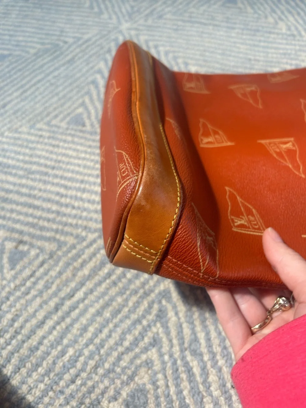 LOUIS VUITTON America's Cup Touquet Bag